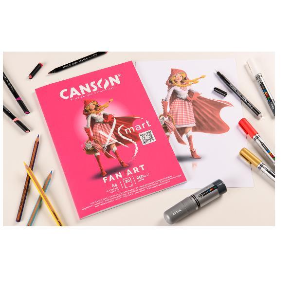 CANSON ALBUM DA DISEGNO 20 FOGLI 250 GR …